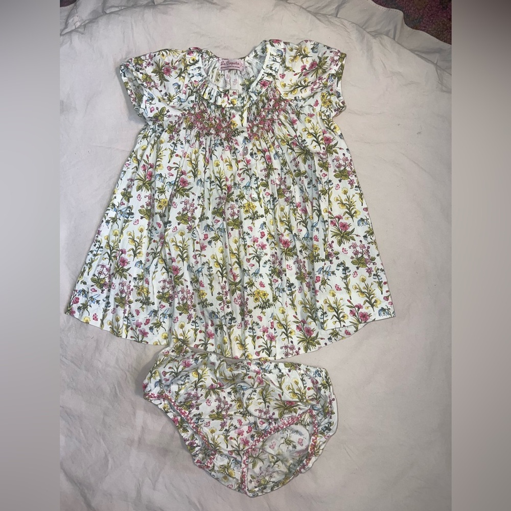 La Coqueta dress and bloomers